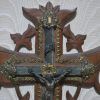 Benditera crucifijo tallado - Imagen 5