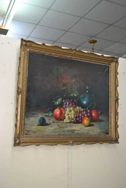Cuadro bodegón frutas