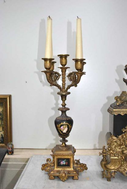 Reloj y candelabros Napoleón - Imagen 7