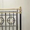 Cama de hierro y bronce - Imagen 2