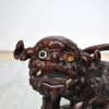 Escultura madera perros foo - Imagen 3