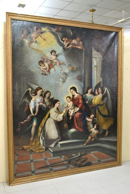 Óleo Santa Catalina 160 x 202 cm - Imagen 3