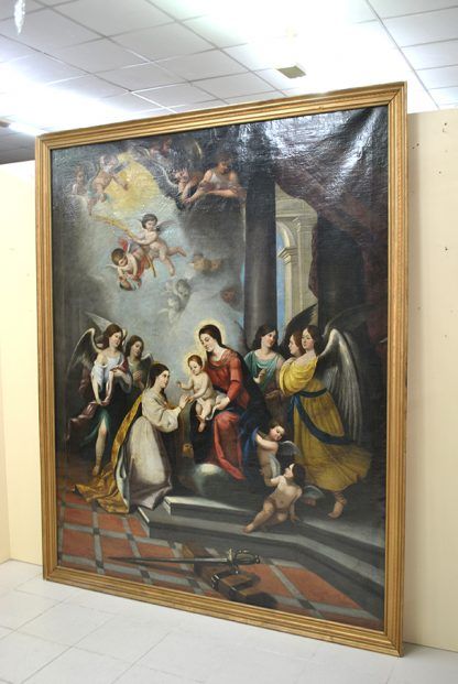 Óleo Santa Catalina 160 x 202 cm - Imagen 4