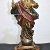 Figura estuco Sagrado Corazón - Imagen 4