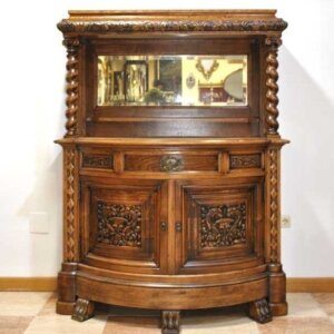 Mueble aparador con espejo