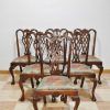 Sillas Chippendale caoba - Imagen 3