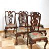 Sillas Chippendale caoba - Imagen 4