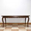 Mesa Isabelina de castaño