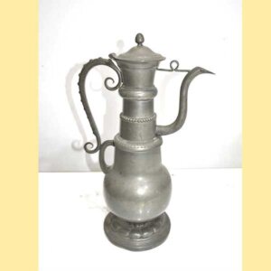 Tetera de estaño