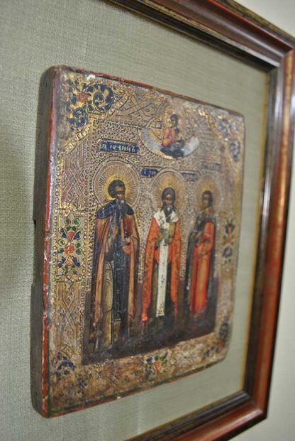 Icono bizantino santos - Imagen 5