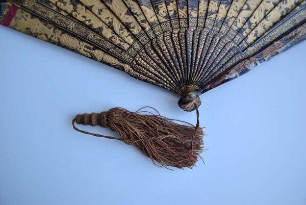 Abanico oriental antiguo - Imagen 12