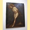 Óleo Cristo en la columna