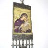 Icono tela Virgen y Niño - Imagen 3
