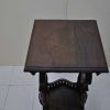 Pedestal tallado madera - Imagen 9