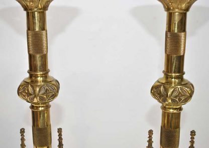 Candelabros hacheros góticos - Imagen 5