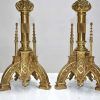 Candelabros hacheros góticos - Imagen 6