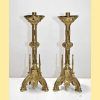 Candelabros hacheros góticos