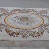 Alfombra beige flores - Imagen 3