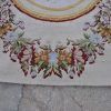 Alfombra beige flores - Imagen 9