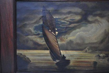 Cromolitografía barco - Imagen 4