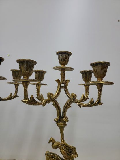 Candelabros de bronce - Imagen 7