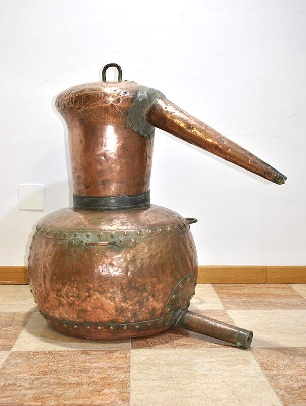 Alambique de cobre