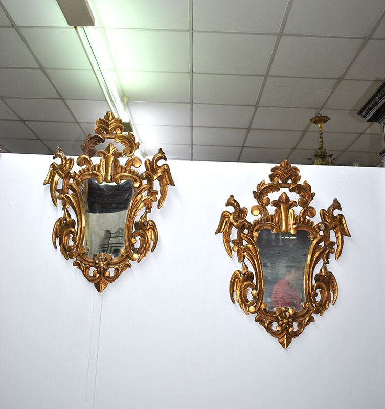 Espejos tipo cornucopia