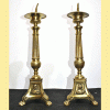 Pareja hacheros de bronce