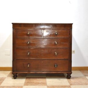 Cómoda madera de nogal