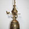 Campana de bronce dorado - Imagen 2