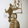 Campana de bronce dorado - Imagen 4