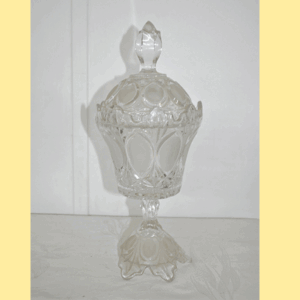 Bombonera de cristal