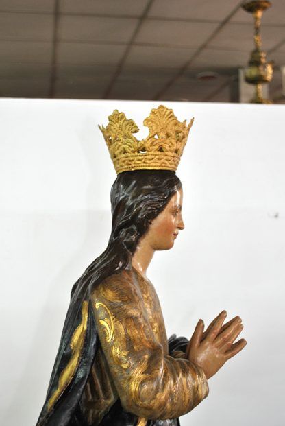 Talla de madera Inmaculada S.XVIII - Imagen 28