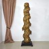 Columna dorada madera - Imagen 4