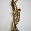 Escultura marmolina dorada - Imagen 5
