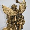 Escultura marmolina dorada - Imagen 7