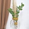 Jarrón cristal y latón - Imagen 3