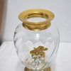 Jarrón cristal y latón - Imagen 7