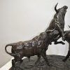 Escultura bronce toros JL Cuevas - Imagen 3