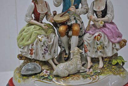 Figura músicos porcelana - Imagen 3