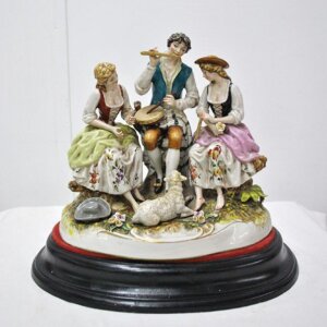 Figura músicos porcelana
