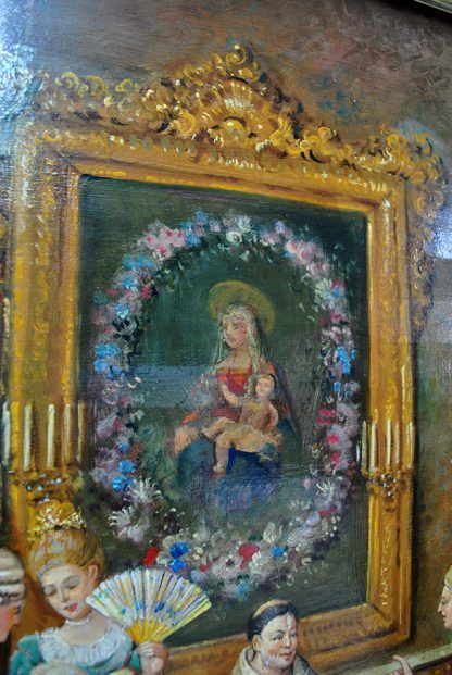 Pintura La visita del cardenal - Imagen 14