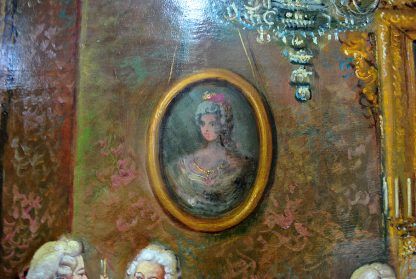 Pintura La visita del cardenal - Imagen 15