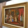 Pintura La visita del cardenal - Imagen 3