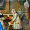 Pintura La visita del cardenal - Imagen 8