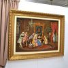 Pintura La visita del cardenal