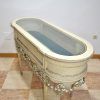 Tocador mostrador blanco marfil - Imagen 7
