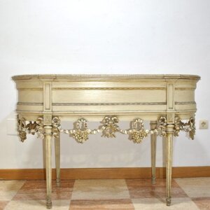 Tocador mostrador blanco marfil