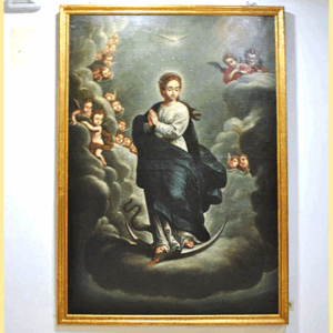 Óleo Inmaculada, S.XVIII
