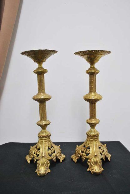 Pareja hacheros bronce - Imagen 5